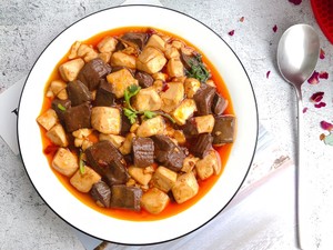 🔥️fragrant, Smooth and Tender‼ ️duck Blood Tofu recipe