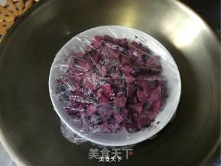 Bitter Gourd Purple Potato Ring recipe