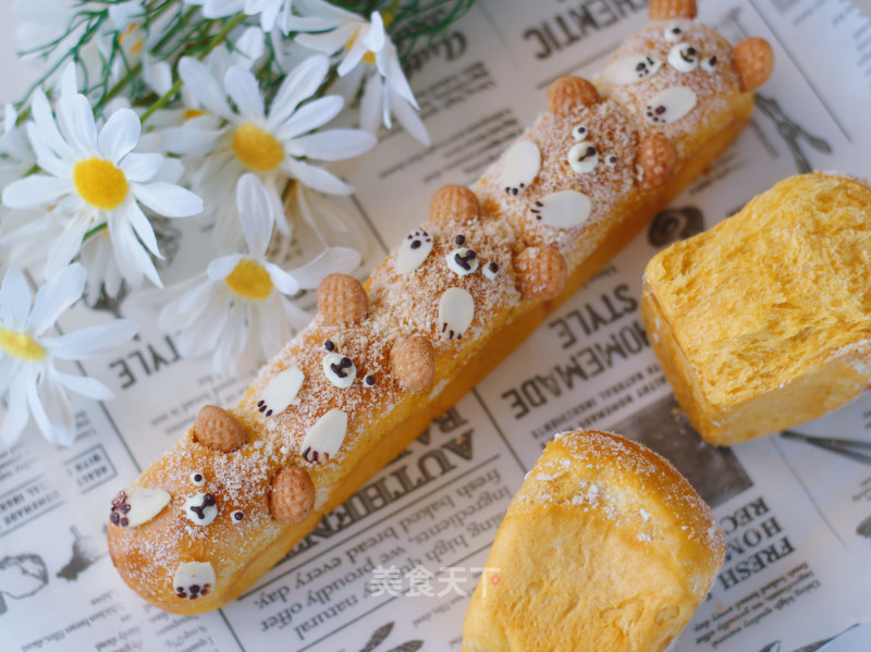 Bear Goji Berries Buns recipe