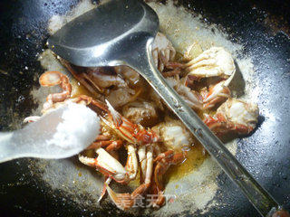 Stir-fried Flower Crab recipe