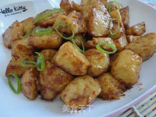 Fried Cuttlefish Balls with Hoisin Sauce recipe