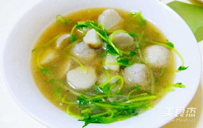 Taro Bean Sprout Soup recipe