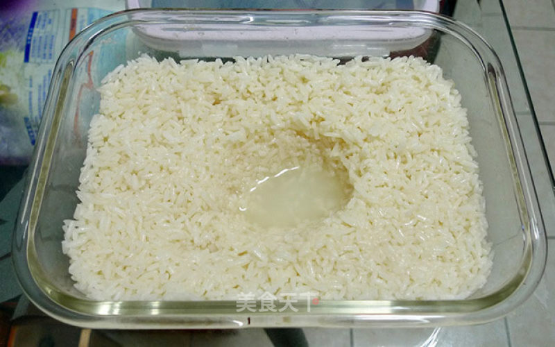 Homemade Glutinous Rice (wine Fermented Rice) recipe