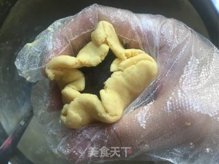 Bean Paste Sweet Potato Glutinous Rice Cake recipe