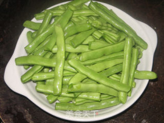 Stir-fried String Beans with Minced Meat recipe
