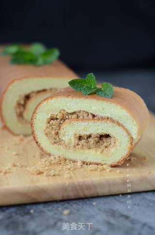 Pork Floss Cake Roll recipe