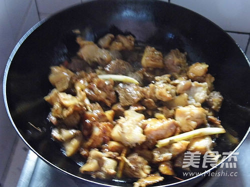 Spicy Beef Bamboo Shoots recipe