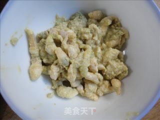 Green Pepper and Bean Curd Yuba recipe