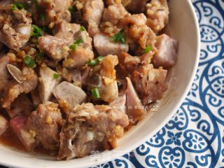 [guangdong] Steamed Taro with Pork Ribs in Black Bean Sauce recipe