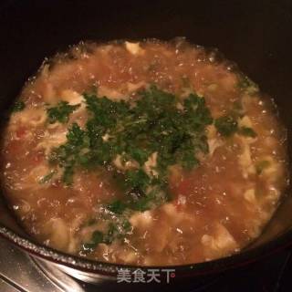 Hericium and Egg Soup recipe