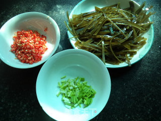 Scallion Oil Kelp Shreds recipe