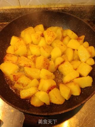 Sweet and Sour Spicy Potato Tuo Tuo recipe