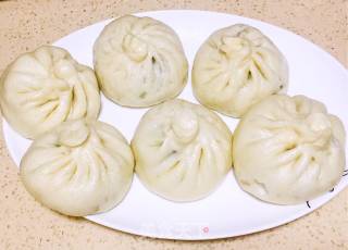 Pork Shepherd's Purse Buns recipe