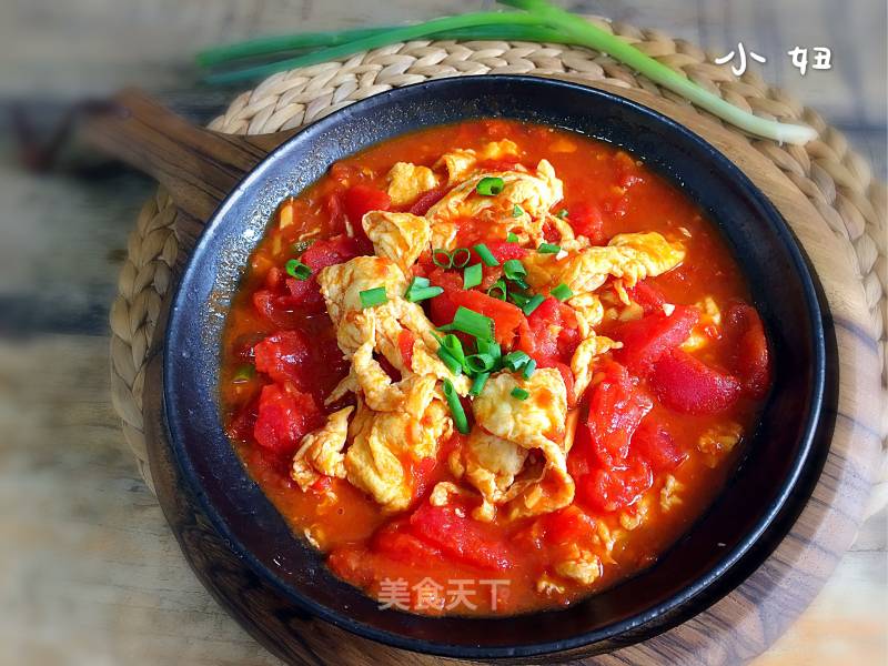 Tomato Scrambled Eggs recipe