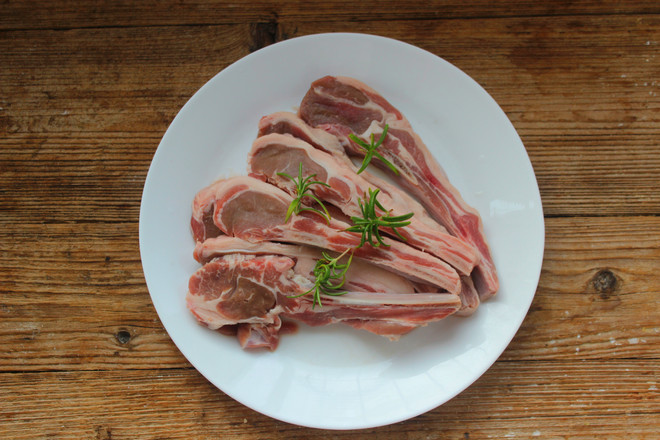 Roasted French Lamb Chops with Rosemary recipe