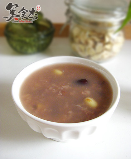 Red Dates, Red Beans and Lotus Seed Porridge recipe