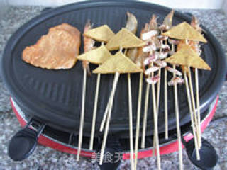 [taste of Skewers] --- Barbecue at Home with Children recipe