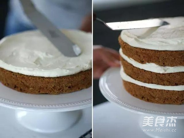 Carrot Cake with Ginger Cream Cheese Frosting recipe