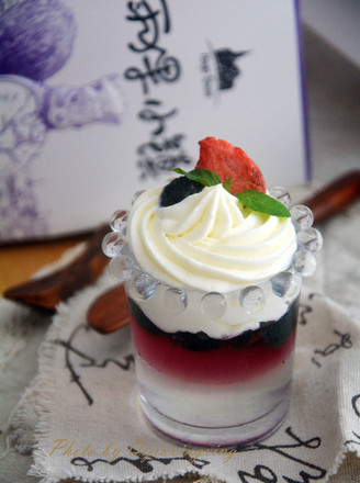 Snow Top Colorful Jelly recipe