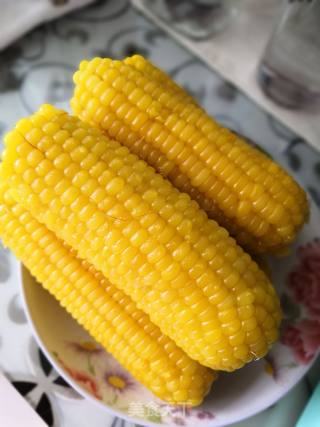 Electric Pressure Cooker～～boil Fresh Sticky Corn in Northeast Black Soil recipe