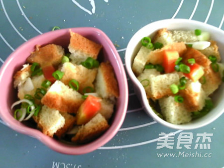 Mixed Vegetables, Whole Wheat Bread and Salty Pudding recipe