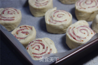 #the 4th Baking Contest and is Love to Eat Festival#bacon Bread recipe