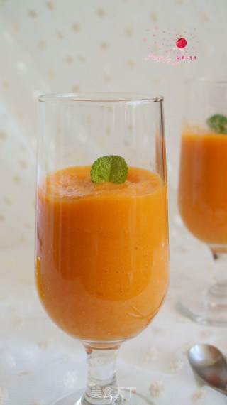 Mango Gourd Carrot Juice Paste recipe