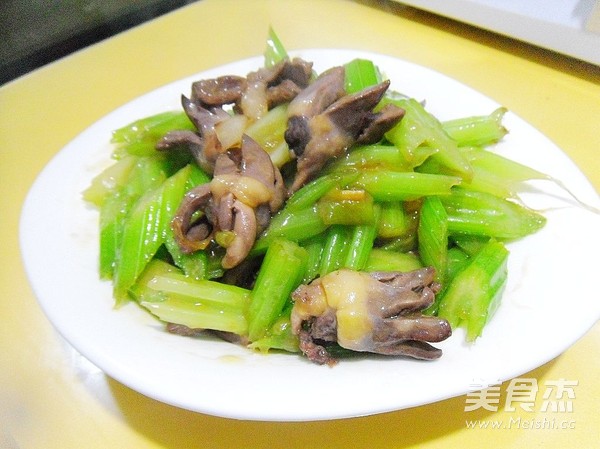 Celery Chicken Hearts recipe