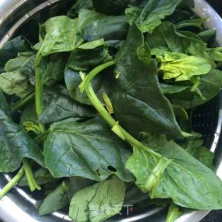 Stir-fried Spinach recipe