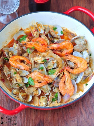 Prawn Roasted Clam recipe
