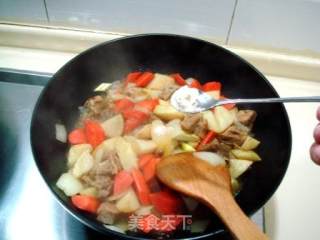 Home Cooking "curry Beef with Potatoes" recipe