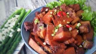 Braised Pork with Spring Bamboo Shoots recipe