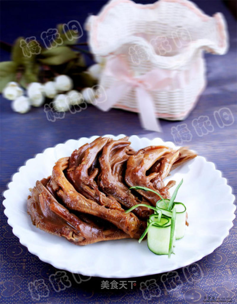 Braised Duck Feet recipe