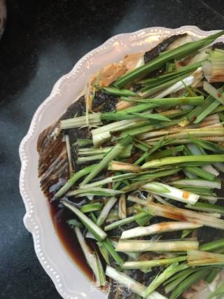 Opium Fish with Scallion Oil recipe