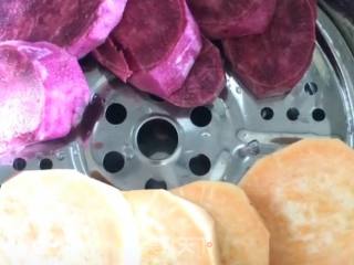 Purple Sweet Potato Cake recipe