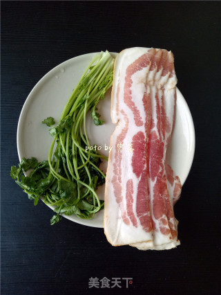 [sichuan] Bacon and Coriander Roll recipe