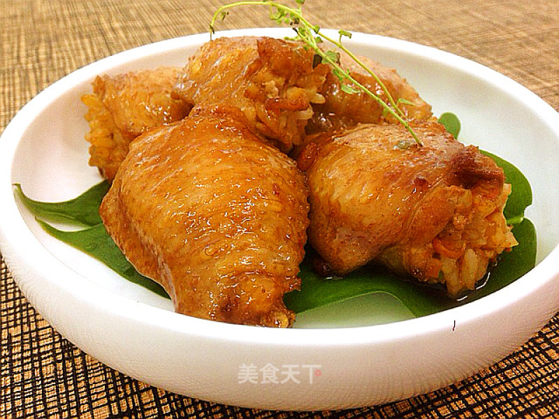 Chicken Wing Rice recipe