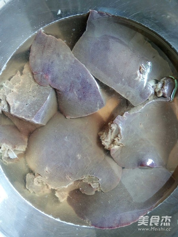 Home Edition Boiled Pork Liver recipe