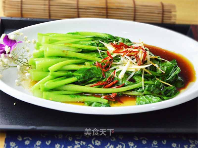 Boiled Cantonese Choy Sum recipe