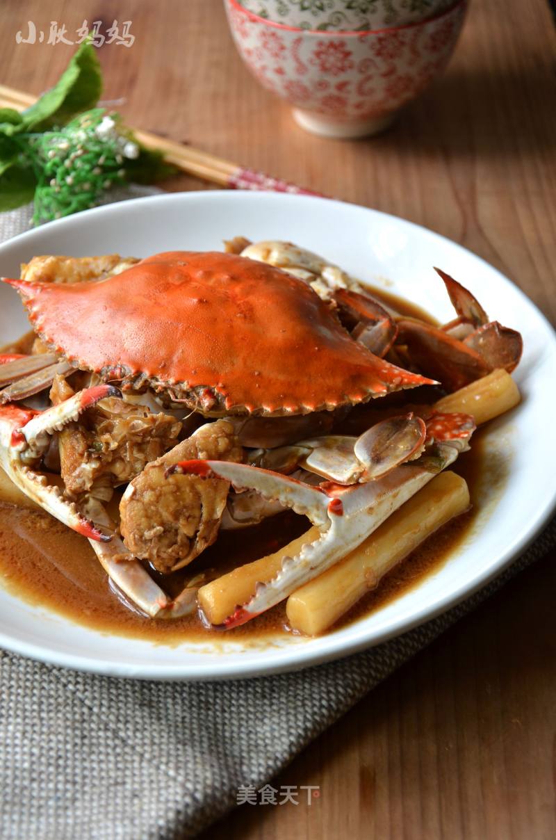 Steamed Crab Rice Cake recipe