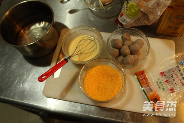 Golden Beef Balls recipe