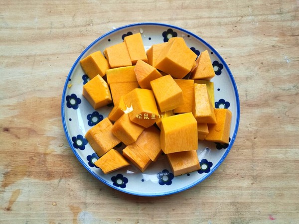 Pumpkin Barley and Red Bean Soup recipe