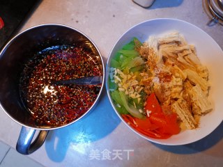 Celery Mixed with Yuba recipe