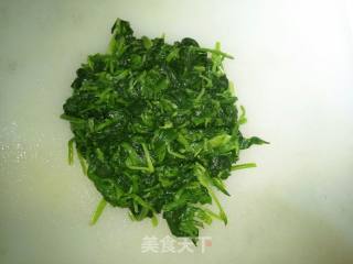 Spinach with Sesame Sauce recipe