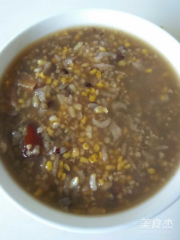 Congee with Red Dates and Mixed Grains recipe