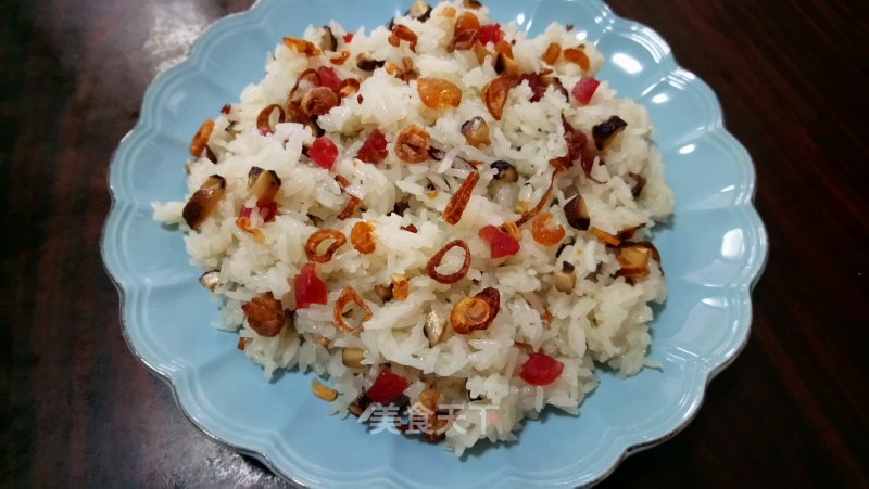 Waxed Glutinous Rice recipe