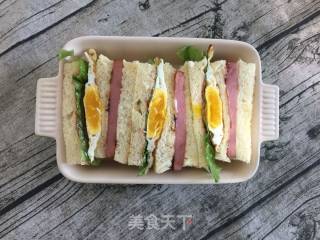 【northeast】ham and Egg Sandwich recipe