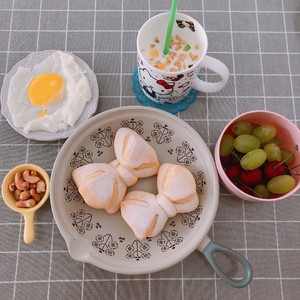 Soft Cute and Girly Heart 🎀 Bow Bread recipe