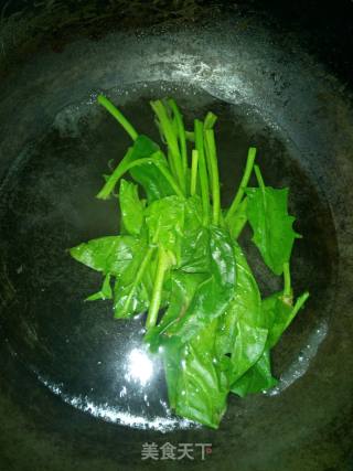 Spinach Balls and Loofah Soup recipe