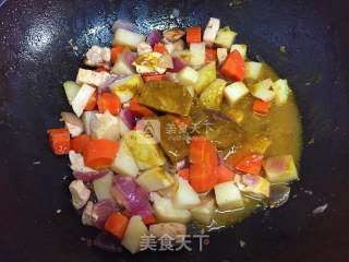 Curry Potato Chicken recipe